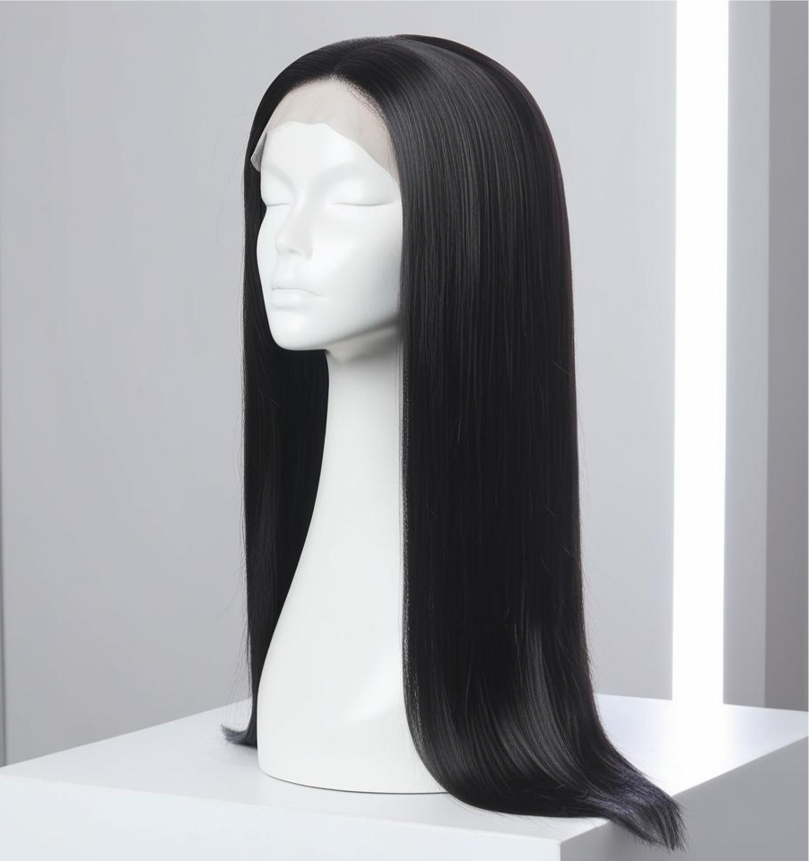 Perruque frontal HD confectionnée